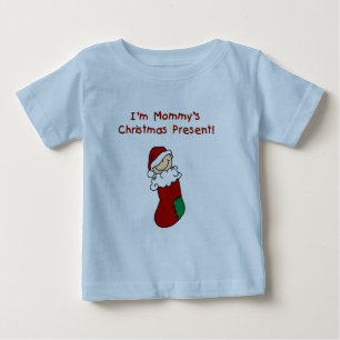 T-shirt Pour Bébé Le cadeau de Noël de maman
