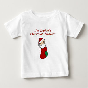 T-shirt Pour Bébé Le cadeau de Noël de papa