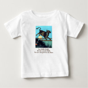 T-SHIRT POUR BÉBÉ LE CHAT ET LE FIDDDLE N°2 SONT DIDDDDLES
