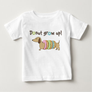 T-shirt Pour Bébé Le Chien Doxie Dog Toddler Shirt Grandit