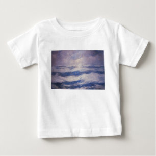 T-shirt Pour Bébé Le Ciel et l'Océan (par Emil Carlsen)