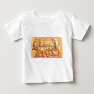 T-shirt Pour Bébé Le coeur du troupeau : Portrait de famille des élé