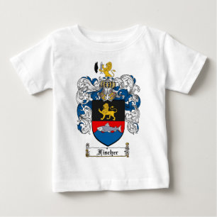 T-SHIRT POUR BÉBÉ LE CREST DE FAMILLE DE FISCHER - MANTEAU DE