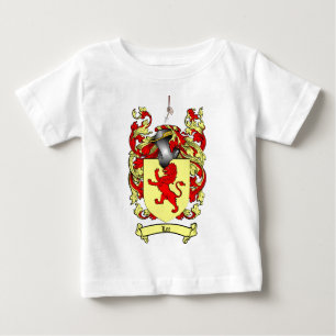 T-SHIRT POUR BÉBÉ LE CREST DE FAMILLE DE LEE - MANTEAU DE LEE DES