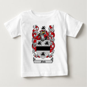 T-SHIRT POUR BÉBÉ LE CREST DE FAMILLE DE PINSON - MANTEAU DE PINSON