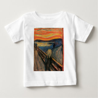 T-shirt Pour Bébé Le cri d'Edvard Munch