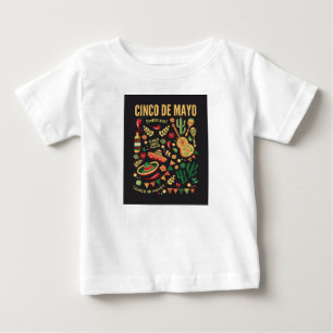 T-shirt Pour Bébé Le design du cinco de mayo