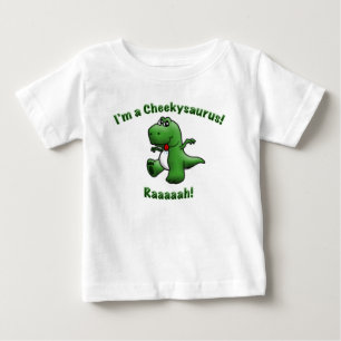 T-shirt Pour Bébé Le dinosaure mignon est un Cheekysaurus