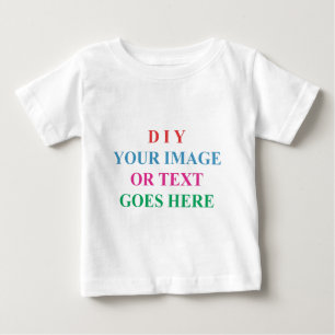 T-SHIRT POUR BÉBÉ LE DO-IT-YOURSELF CRÉENT VOTRE PROPRE CONCEPTION