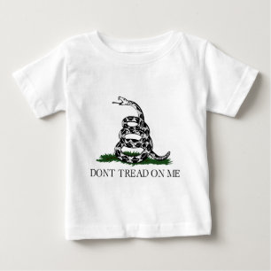 T-shirt Pour Bébé Le drapeau de Gadsden "ne marchent pas sur moi "