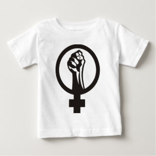 T-shirt Pour Bébé Le féminisme anarchique