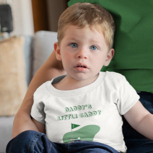 T-shirt Pour Bébé Le garçon de golf du petit papa