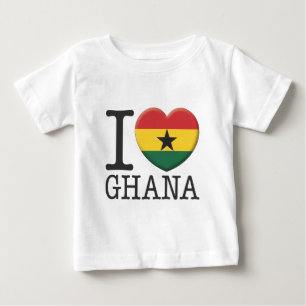 T-shirt Pour Bébé Le Ghana