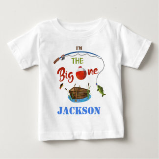 T-shirt Pour Bébé Le grand T-shirt de bébé ONE Petit pêcheur