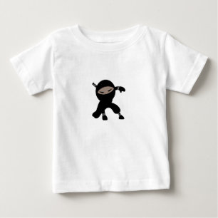 T-shirt Pour Bébé Le Guerrier de la petite Ninja