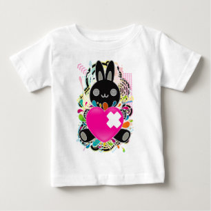 T-shirt Pour Bébé Le jouet en peluche du lapin