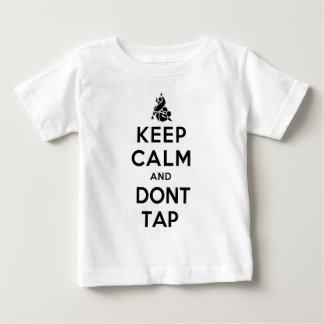 T-shirt Pour Bébé le keepcalm ne tapent pas