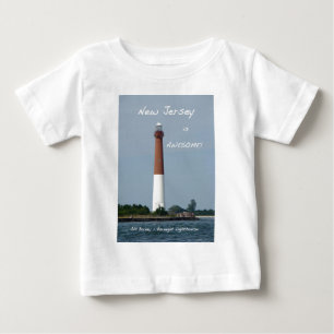 T-shirt Pour Bébé Le New Jersey est génial - Phare de Barnegat