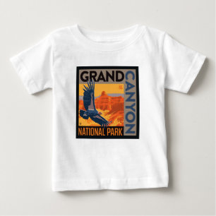 T-shirt Pour Bébé Le Parc national du Grand Canyon   Condor