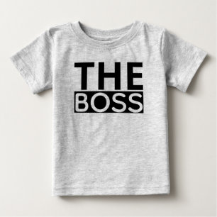 T-shirt Pour Bébé Le patron