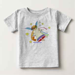 T-shirt Pour Bébé Le petit ange de Baba