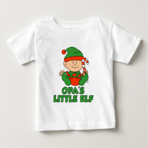 T-shirt Pour Bébé Le petit elfe d'Opa