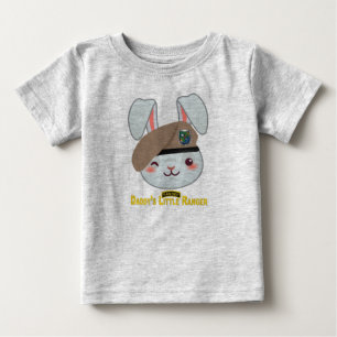 T-shirt Pour Bébé « Le petit lapin de Ranger de Papa »