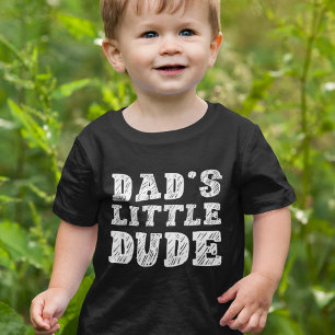 T-shirt Pour Bébé Le petit mec de papa