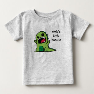 T-shirt Pour Bébé Le petit monstre de l'oncle