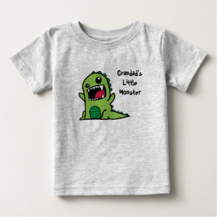T-shirt Pour Bébé Le petit monstre du papy
