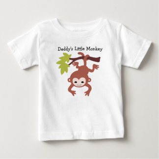 T-shirt Pour Bébé Le petit singe de papa