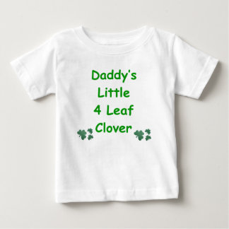 T-shirt Pour Bébé Le petit trèfle à 4 feuilles de papa