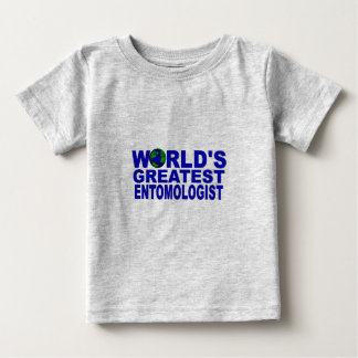T-shirt Pour Bébé Le plus grand Entomologiste du monde