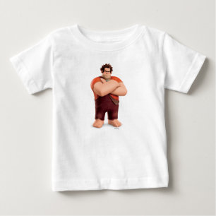T-shirt Pour Bébé Le Ralph Wreck-It se tient debout à bras croisés