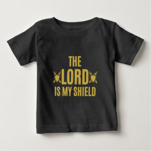 T-shirt Pour Bébé Le Seigneur Est Ma Citation Du Bouclier
