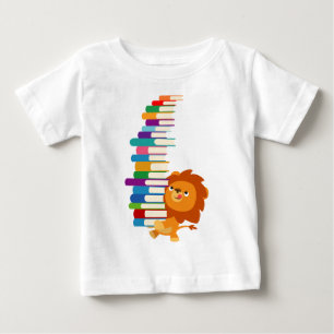 T-shirt Pour Bébé Le T-shirt vorace de bébé de lecteur (lion de