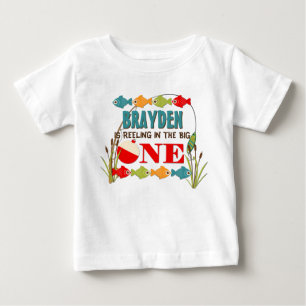 T-shirt Pour Bébé Le thème de la pêche Big One Les garçons Premier a