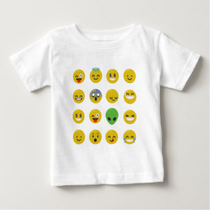 T-shirt Pour Bébé Le visage heureux d'Emoji