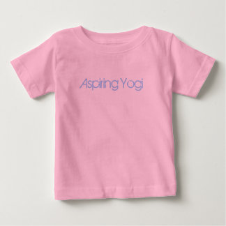 T-shirt Pour Bébé Le yogi en devenir
