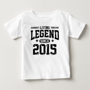 T-shirt Pour Bébé Légende vivante depuis 2015