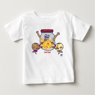 T-shirt Pour Bébé L'El Salvador, chemisette boit pupusas et tannage