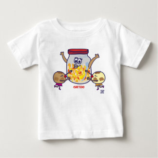 T-shirt Pour Bébé L'El Salvador, chemisette boit pupusas et tannage