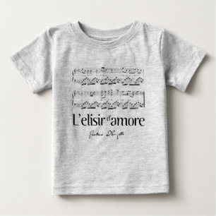 T-shirt Pour Bébé L'elisir d'amore 2