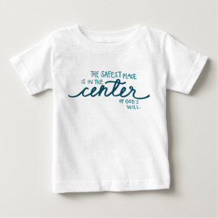 T-shirt Pour Bébé L'Endroit Le Plus Sûr