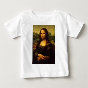 T-shirt Pour Bébé Leonardo Da Vinci Mona Lisa