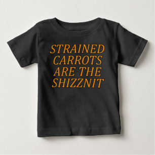 T-shirt Pour Bébé Les carottes écrasées sont le top