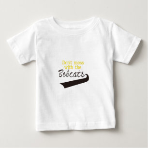 T-shirt Pour Bébé Les chats sauvages ne salissent pas