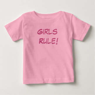 T-shirt Pour Bébé Les filles gouvernent ! Jeunes adolescents