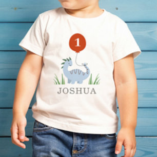 T-shirt Pour Bébé Les garçons dinosaures premier 1er anniversaire