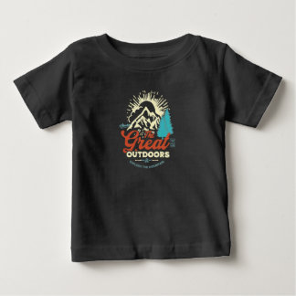 T-shirt Pour Bébé Les Grands Espaces : Découvrez le design de montag